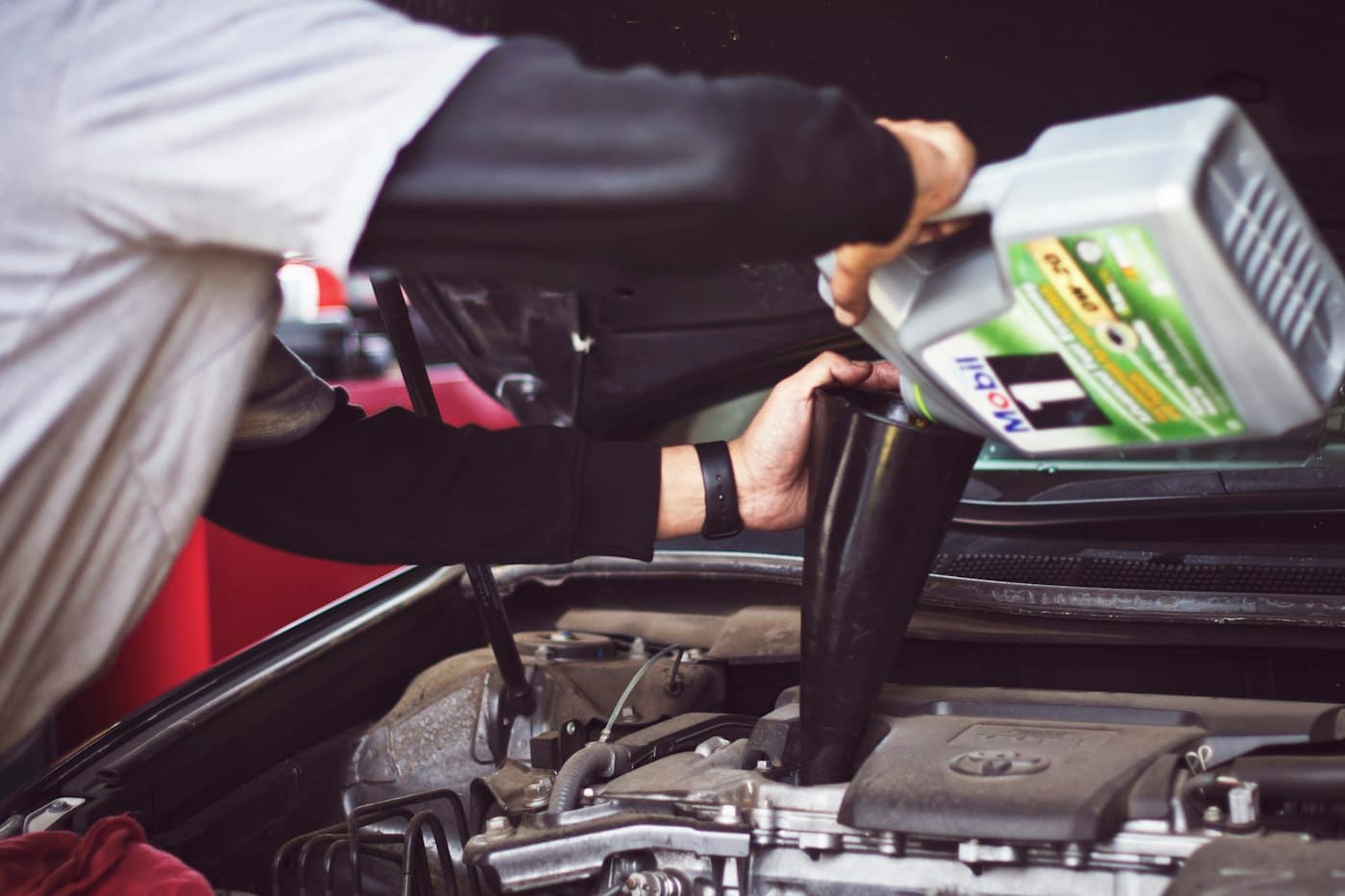 Oil Changes & Filter Replacements on a West Country vehicle