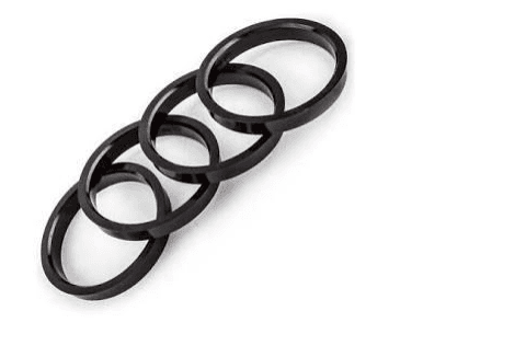Wheel Hub-Centric Rings — Set of 4 on a West Country vehicle