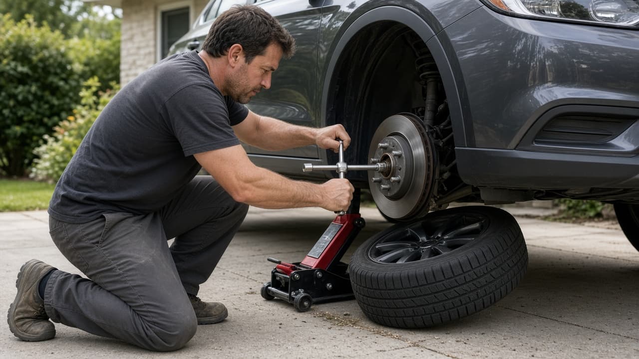 Tire Swap On-Rim — 4 Tires on a West Country vehicle