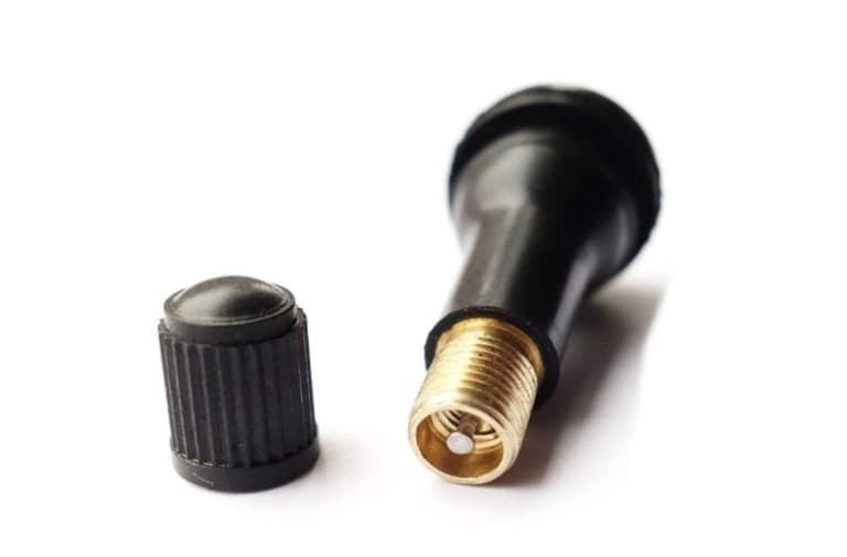 Tire Valve Stem (Nipple) Replacement — 1 Piece on a West Country vehicle